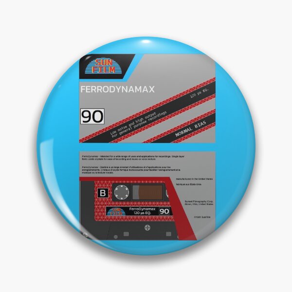 Item preview, Sunset Filmography Corp. FERRODYNAMAX 90 Type 1 Cassette (front and back) designed and sold by B-96-J.
