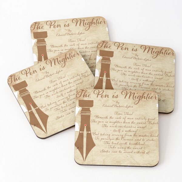 Item preview, The Pen is Mightier designed and sold by Richard Isbell.