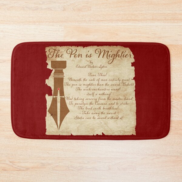 Item preview, The Pen is Mightier designed and sold by Richard Isbell.