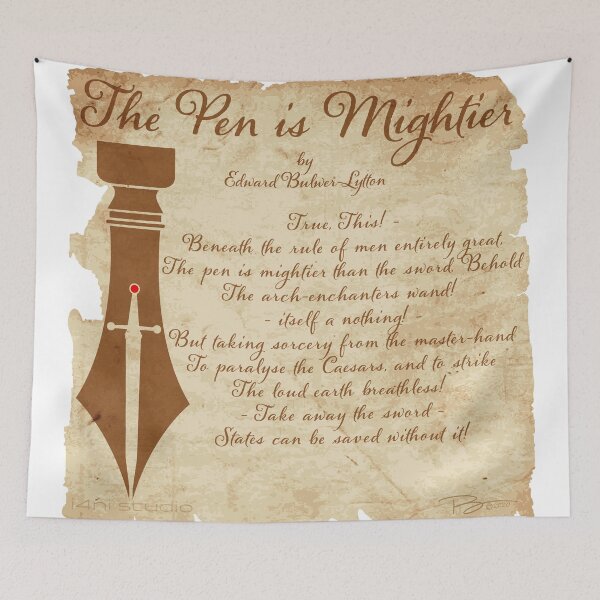Item preview, The Pen is Mightier designed and sold by Richard Isbell.