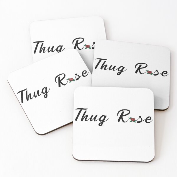 Item preview, Thug Rose - Rose Namajunas Essential Tee (Black) designed and sold by 3005Garments.