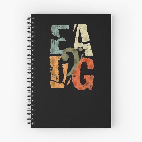 Item preview, Bass Guitar Player EADG Bass Clef Gift for Bassist designed and sold by Veresjanos.