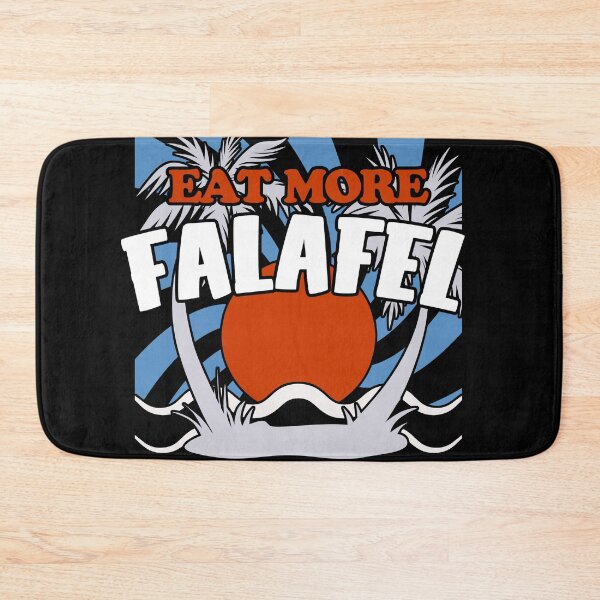 Item preview, Eat More Falafel - Blue designed and sold by Chubuter.