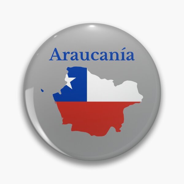 Artikelvorschau, Karte der Region Araukanien, Chile. entworfen und verkauft von marosharaf.