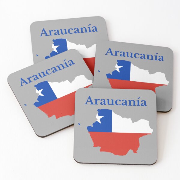 Item preview, Araucania Region Map, Chile. designed and sold by marosharaf.
