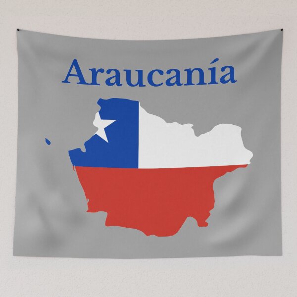 Item preview, Araucania Region Map, Chile. designed and sold by marosharaf.