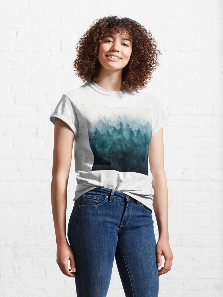 Thumbnail 4 of 7, Classic T-Shirt, The Heart Of My Heart // So Far From Home designed and sold by Tordis Kayma.