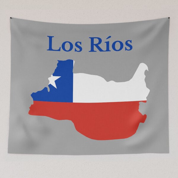 Item preview, Los Rios Region Map, Chile. designed and sold by marosharaf.