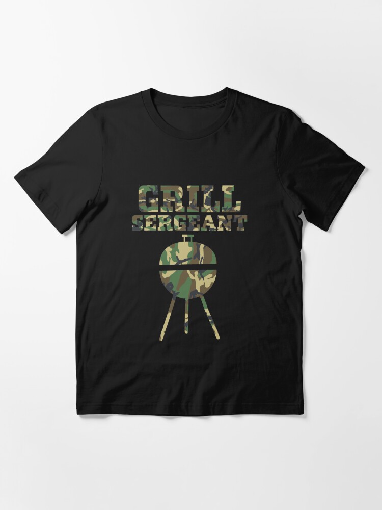 Charcoal Grill Camo Design Camouflage BBQ Grilling Classic T-Shirt