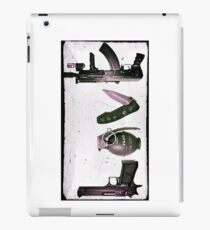 'LOVE' GUNS iPad Case/Skin
