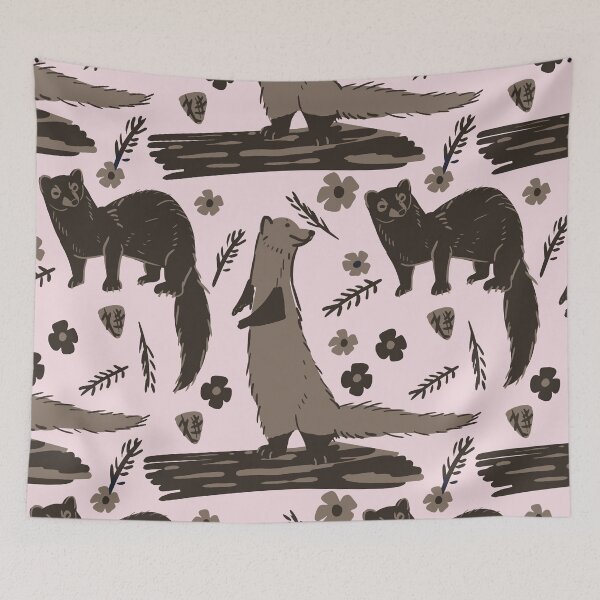 Item preview, Fisher Martens Pattern in pink designed and sold by belettelepink.