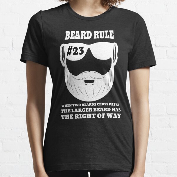 beard rule t shirt