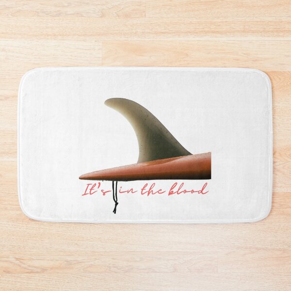 Item preview, It's in the blood - Surfing culture tee designed and sold by SimplePlain.