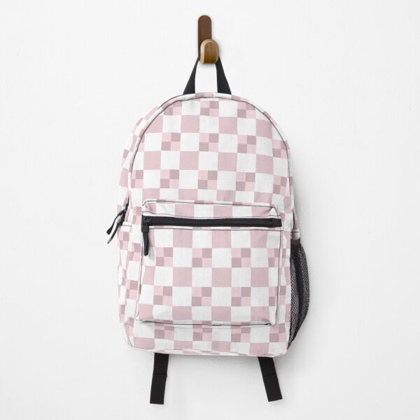 Item preview, Mellow Pink & White Checker Squares Pattern designed and sold by scorpiolane.