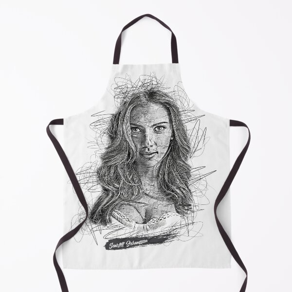 Item preview, Scarlett Johansson Abstract Sketch Art, Scarlett Johansson designed and sold by graphic-genie.
