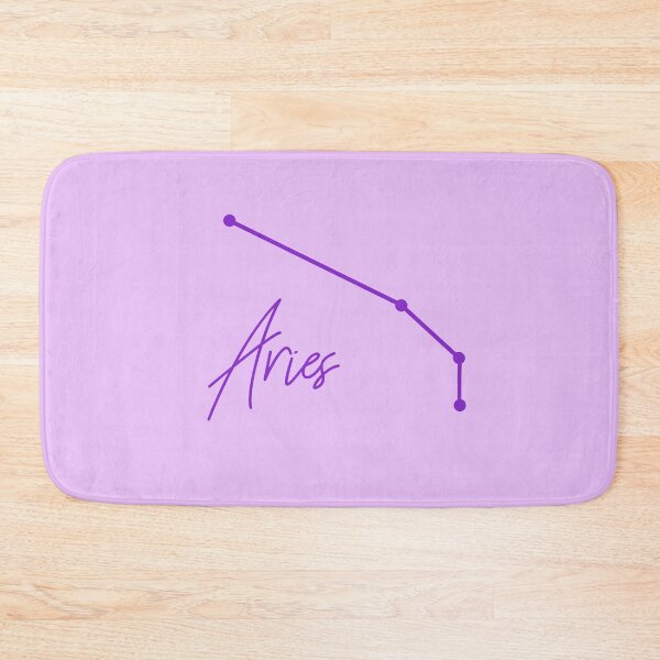 Item preview, Aries Zodiac Sign in Purple designed and sold by tinyteacups.
