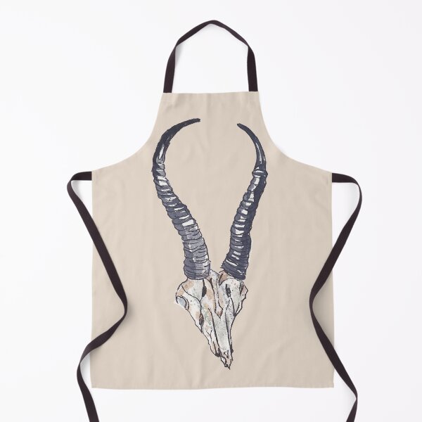 Item preview, Don't deem my spirit fled (Springbok skull) designed and sold by Maree Clarkson .