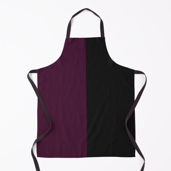 Item preview, Black and Dark Plum Solid Color designed and sold by PabloPatterns.