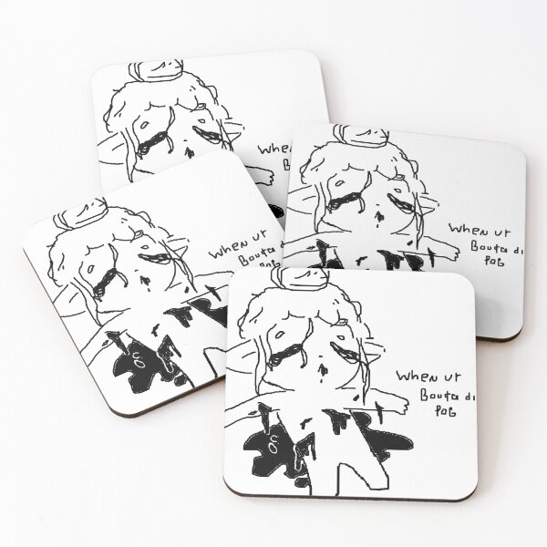 Item preview, when ur bouta die pog designed and sold by sexymarvin.
