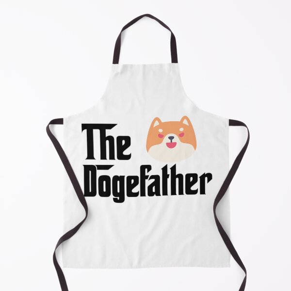 Item preview, The Dogefather Dogecoin Sinister Shiba designed and sold by kindtoearth.