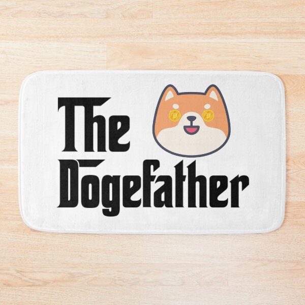 Item preview, The Dogefather Dogecoin Eyes designed and sold by kindtoearth.
