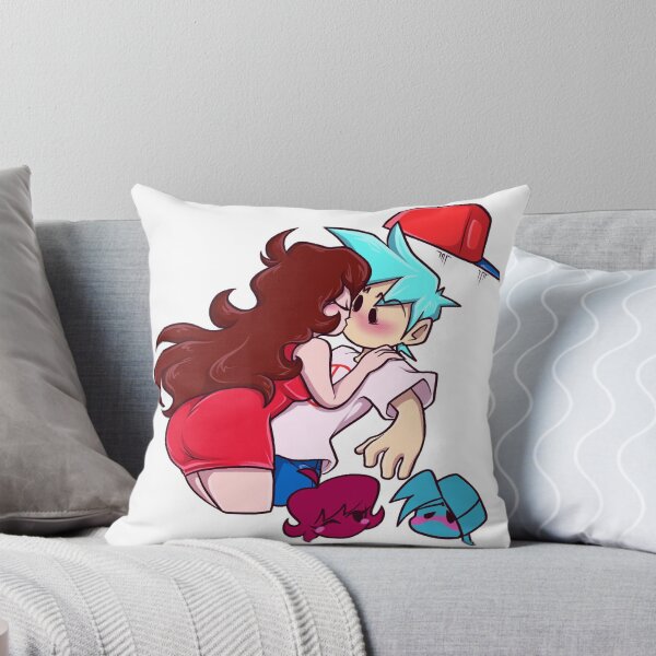 Item preview, Friday Night Funkin Boyfriend and Girlfriend Kiss designed and sold by LazyNacho.
