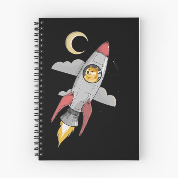 Item preview, Rocket Dogecoin designed and sold by thegoodplan.