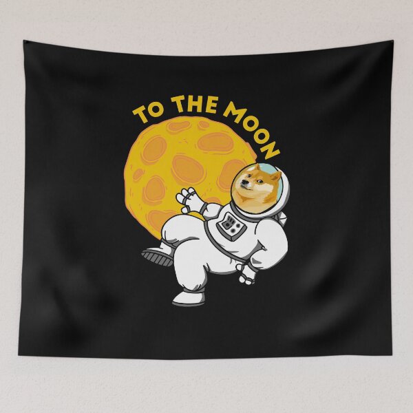 Item preview, Dogecoin to the Moon designed and sold by thegoodplan.