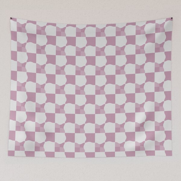 Item preview, Wrapped Checker Squares Pattern (Mauve) designed and sold by scorpiolane.