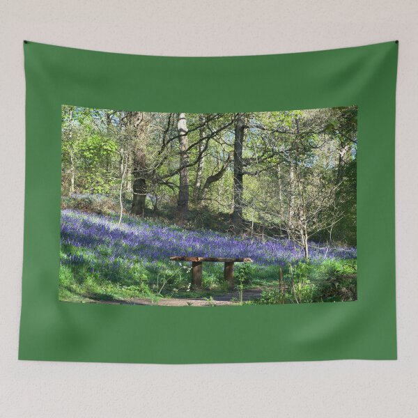 Item preview, Woolley Wood Bluebell Seat designed and sold by Alisonchambers2.
