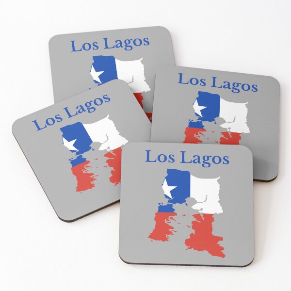 Item preview, Los Lagos Region Region Map, Chile. designed and sold by marosharaf.