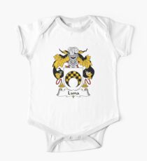 Luna Coat of Arms/Family Crest One Piece - Short Sleeve