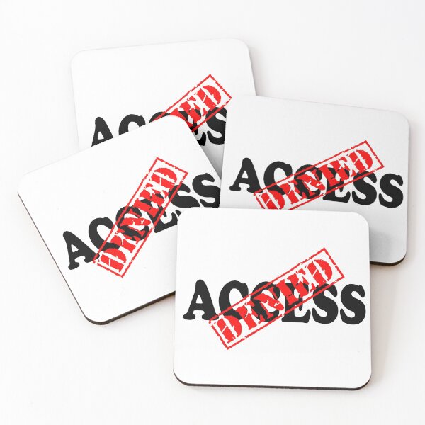 Item preview, Access Denied designed and sold by DomGDesign.