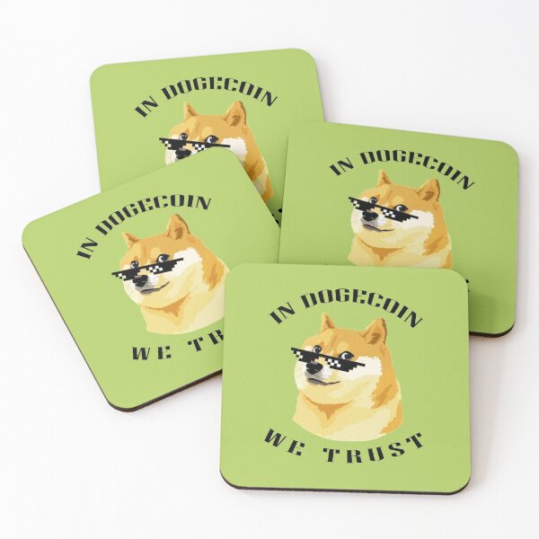 Item preview, Dogecoin, in dogecoin we trust designed and sold by BritzShop.