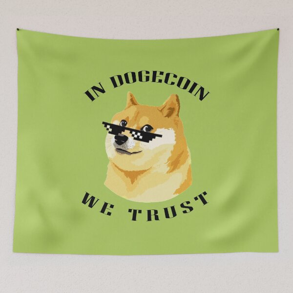 Item preview, Dogecoin, in dogecoin we trust designed and sold by BritzShop.