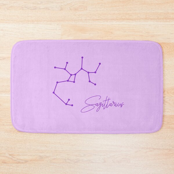 Item preview, Sagittarius Zodiac Sign in Purple designed and sold by tinyteacups.