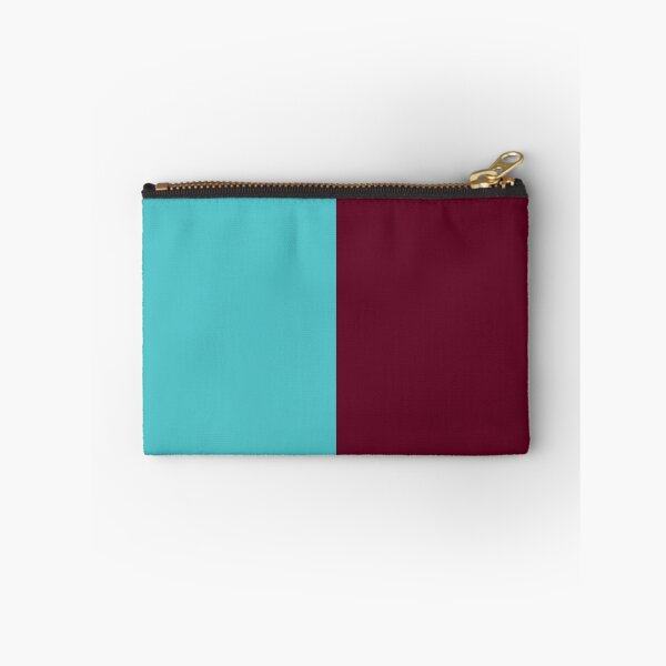 Item preview, Maroon and Turquoise Solid Color designed and sold by PabloPatterns.