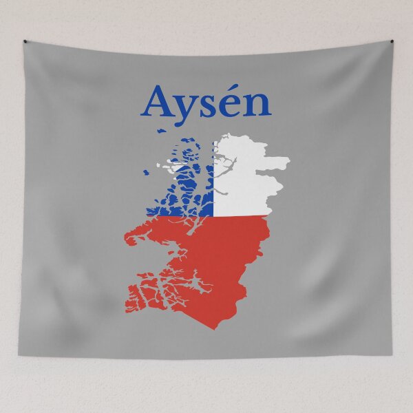 Item preview, Aysen Region Map, Chile. designed and sold by marosharaf.