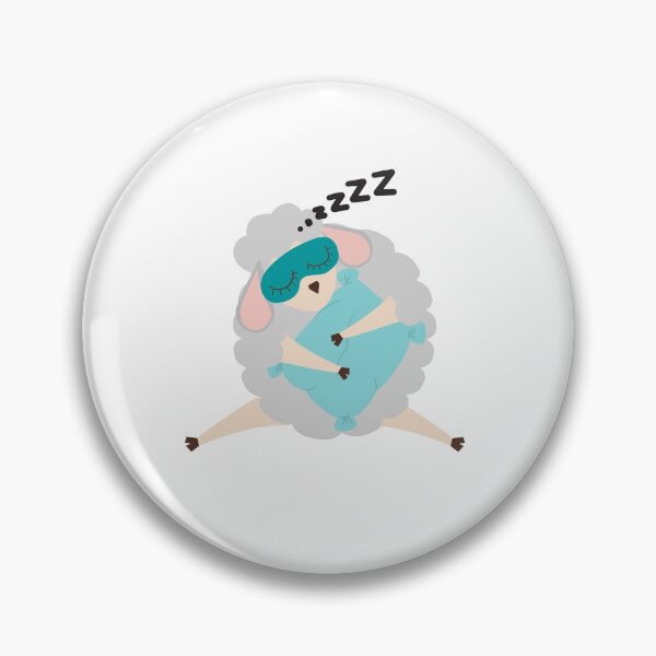 Item preview, Sleepytime Wholesome Sleeping Sheep designed and sold by kindtoearth.