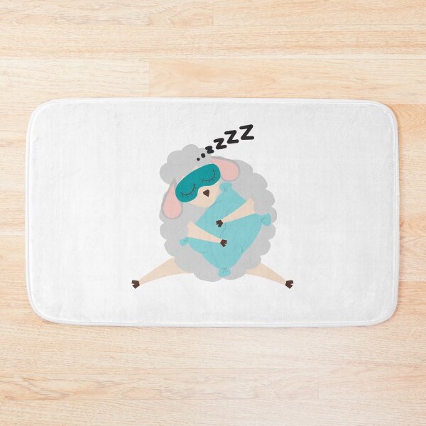 Item preview, Sleepytime Wholesome Sleeping Sheep designed and sold by kindtoearth.