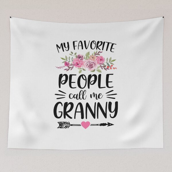 Item preview, My Favorite People Call Me Granny Mother's Day Floral designed and sold by cadieuxart.