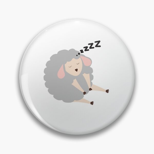 Item preview, Sleepytime Wholesome Sleeping Sheep designed and sold by kindtoearth.
