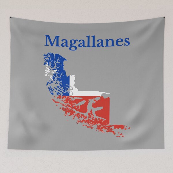 Item preview, Magallanes Region Map, Chile. designed and sold by marosharaf.