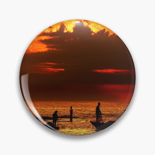 Item preview, Fishing around sunset - Pantokratoras, Preveza designed and sold by Hercules Milas.