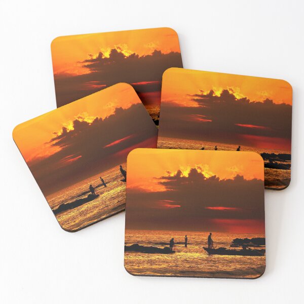 Item preview, Fishing around sunset - Pantokratoras, Preveza designed and sold by Hercules Milas.