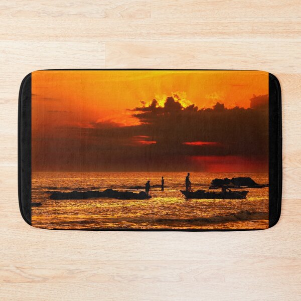 Item preview, Fishing around sunset - Pantokratoras, Preveza designed and sold by Hercules Milas.