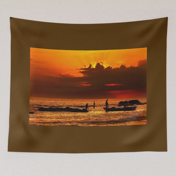Item preview, Fishing around sunset - Pantokratoras, Preveza designed and sold by Hercules Milas.