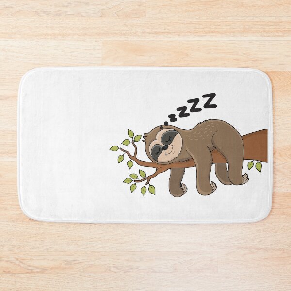 Item preview, Sleepytime Wholesome Sleeping Sloth designed and sold by kindtoearth.