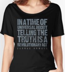 ORWELLIAN TRUTH Women's Relaxed Fit T-Shirt