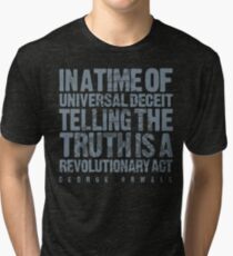 ORWELLIAN TRUTH Tri-blend T-Shirt